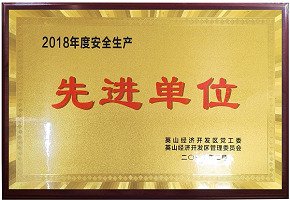 2018年度安全生产先进单位