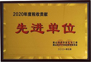 2020年度税收贡献先进单位